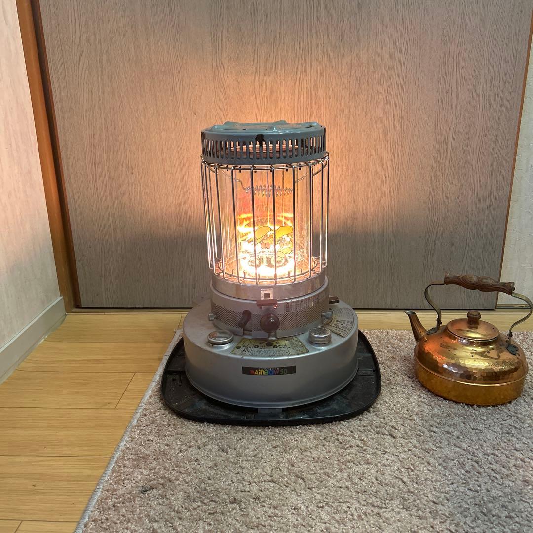 希少　トヨトミ レインボー メルヘン　ストーブ　石油ストーブ　グランピング