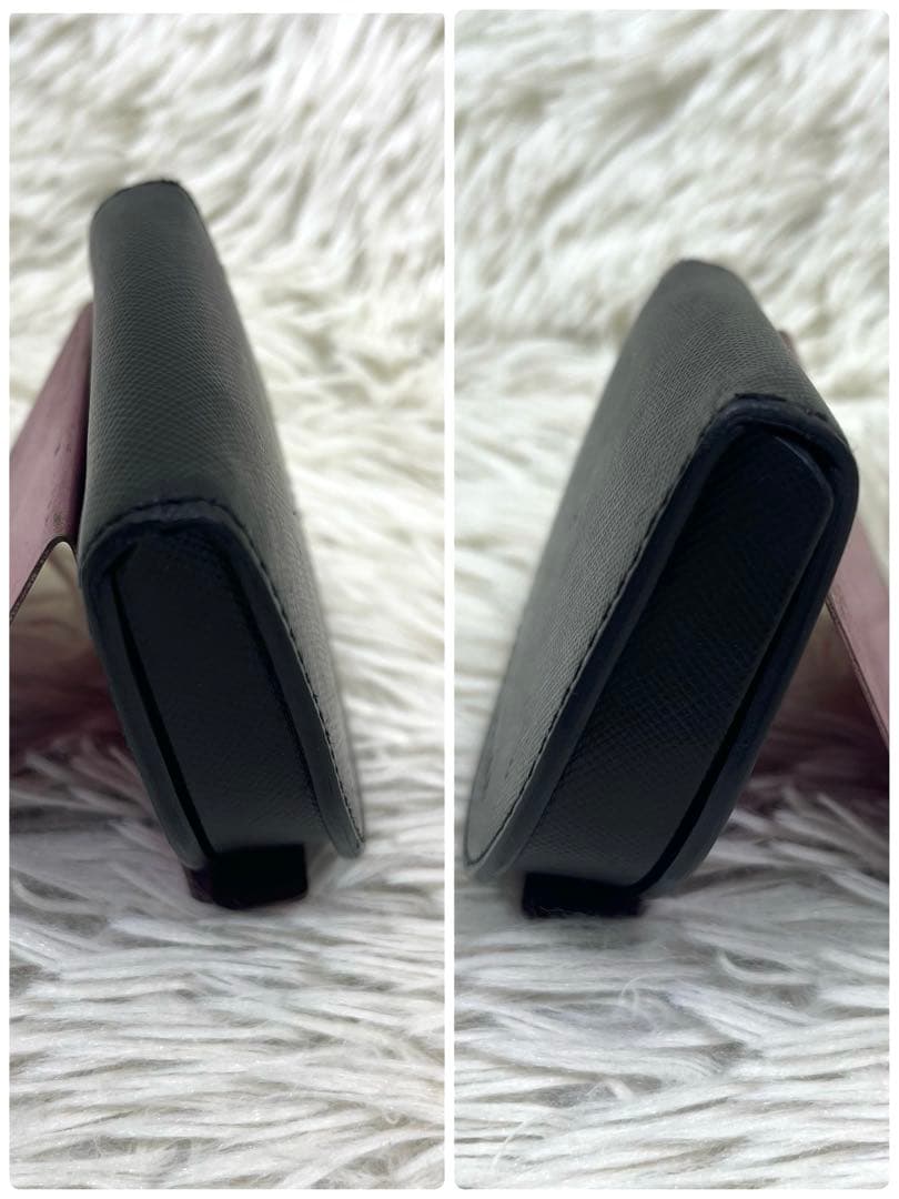 専用‼️PRADA プラダ　サフィアーノ レザー　馬蹄型　小銭入れ　ケース