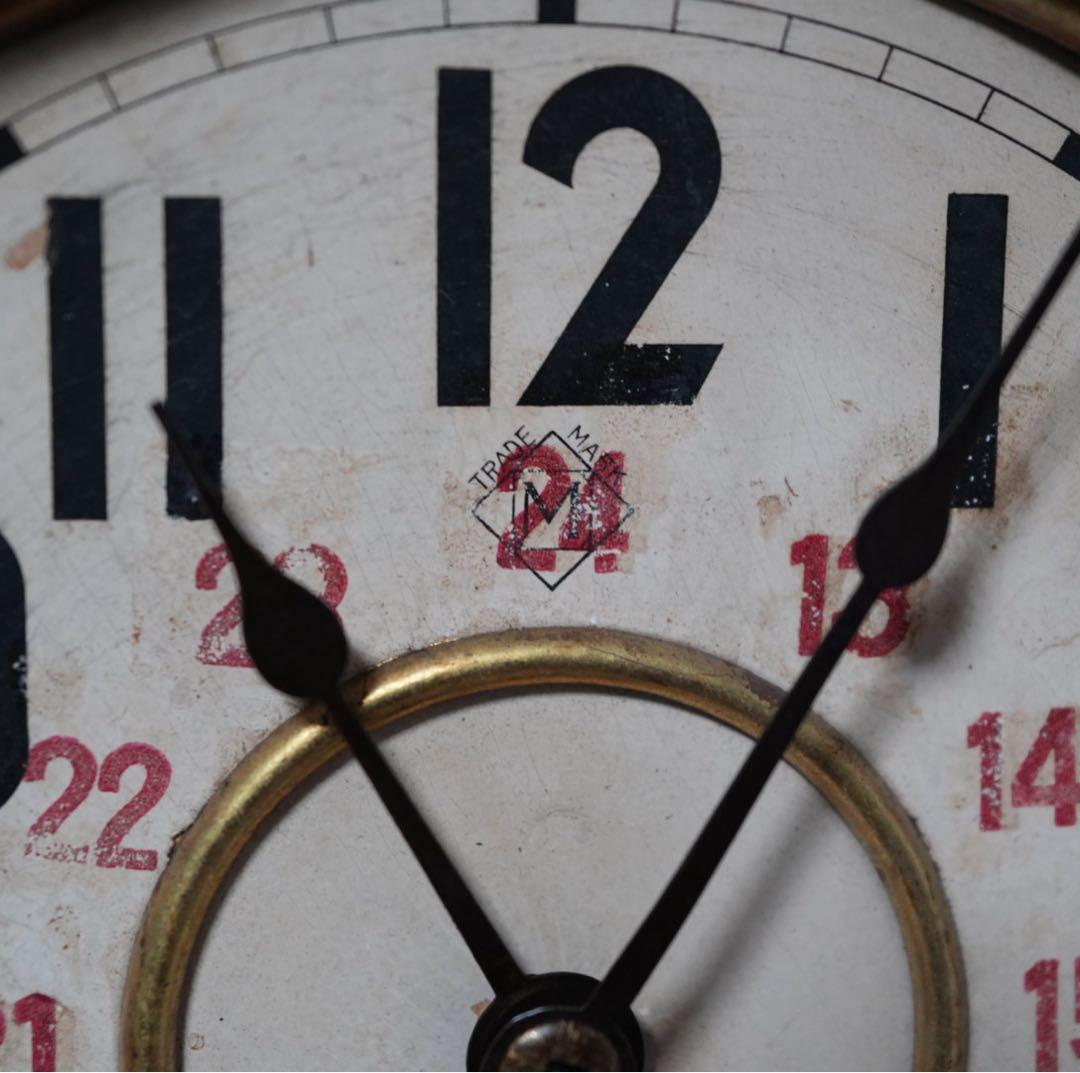 ボンボン時計　柱時計　明治期　大正期　動作品