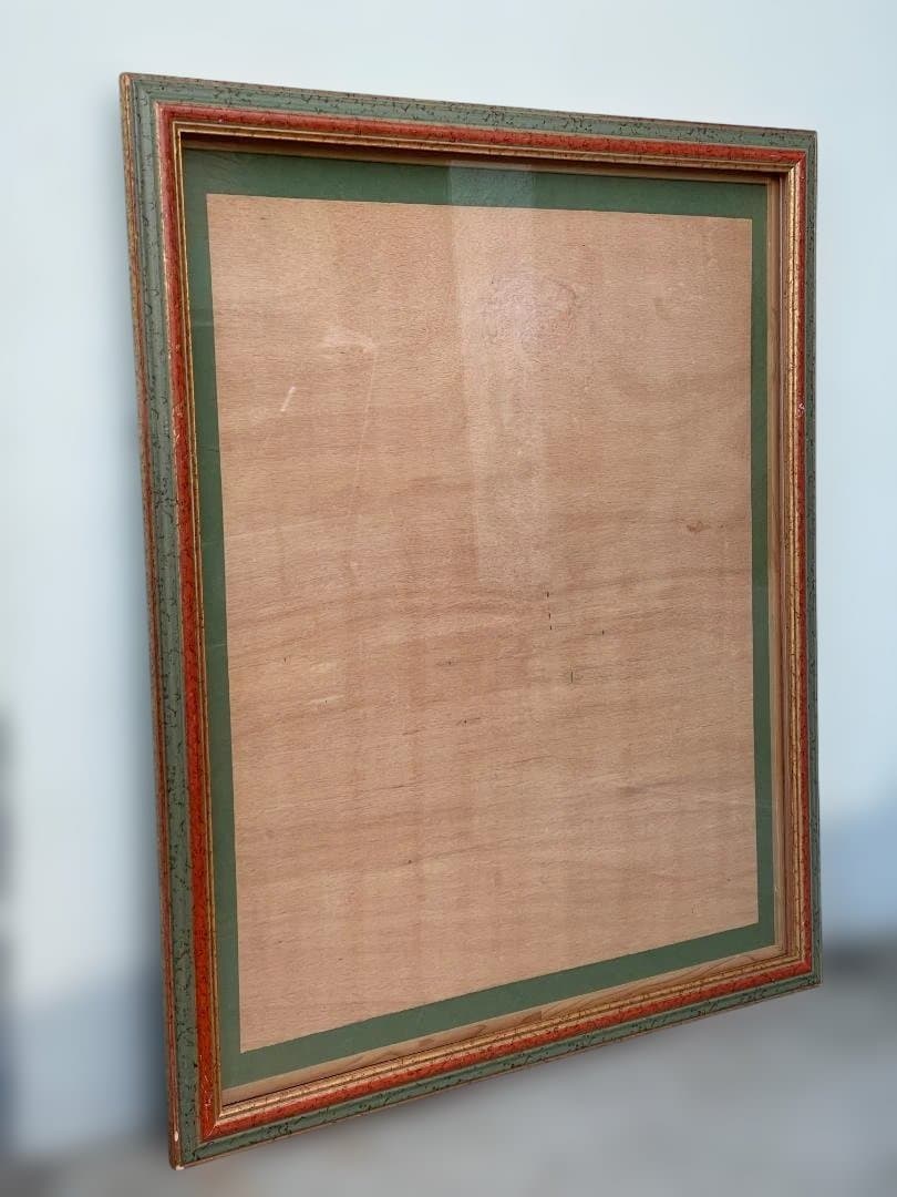 木製 フレーム 額縁 大型 絵画 写真 ポスター 展示 北欧 ヴィンテージ