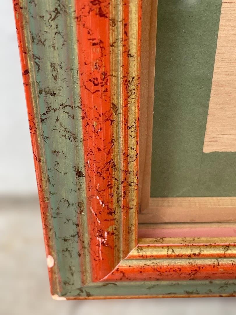 木製 フレーム 額縁 大型 絵画 写真 ポスター 展示 北欧 ヴィンテージ