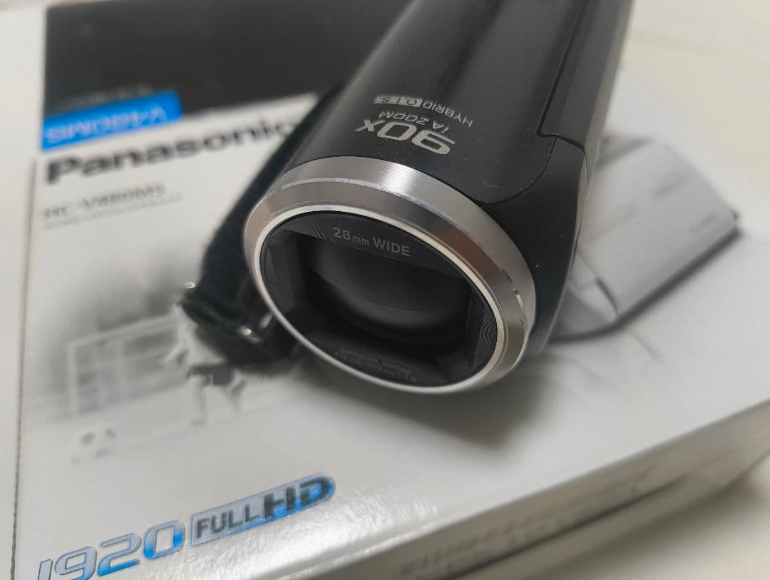 【美品・稼働品】パナソニック HDビデオカメラHC-V480MS