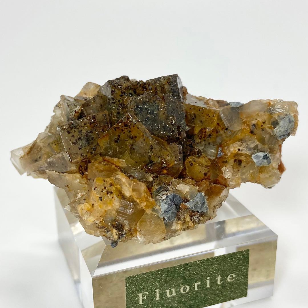 フローライト　蛍石　クリスタルヘブンポケット　鉱物標本　原石　天然石　イギリス