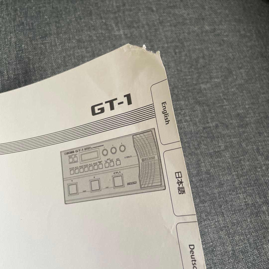 s*w様 BOSS GT-1 ギターエフェクター