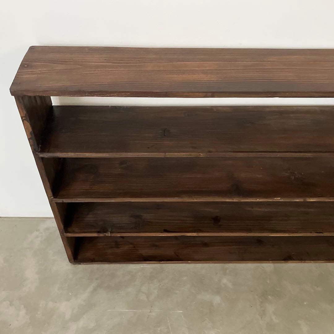 レトロ　アンティーク　古道具　古家具　昭和　大正　食器棚　本棚　飾り棚　シェルフ