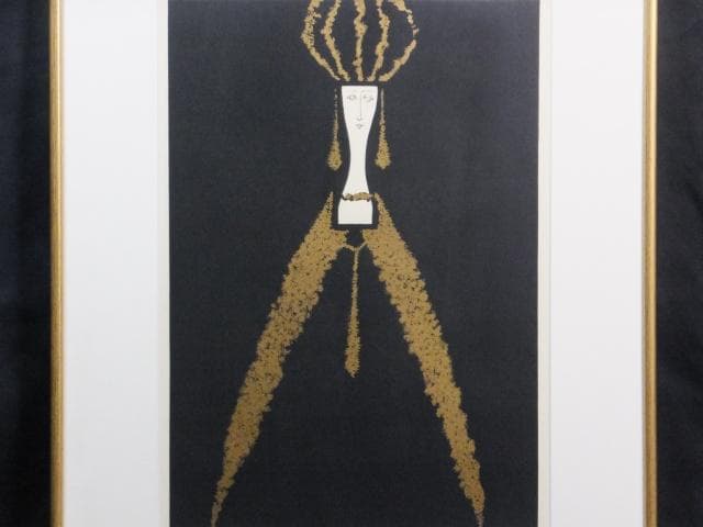 ヤノス・カス　直筆サイン『青ひげ公の城より』リトグラフ 1981年 1010F