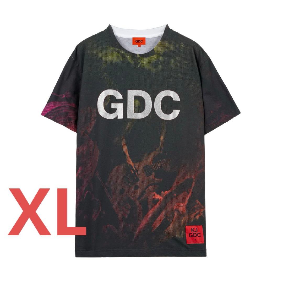 ミュージシャン XL KJ GDC Collab All-Over Pattern T