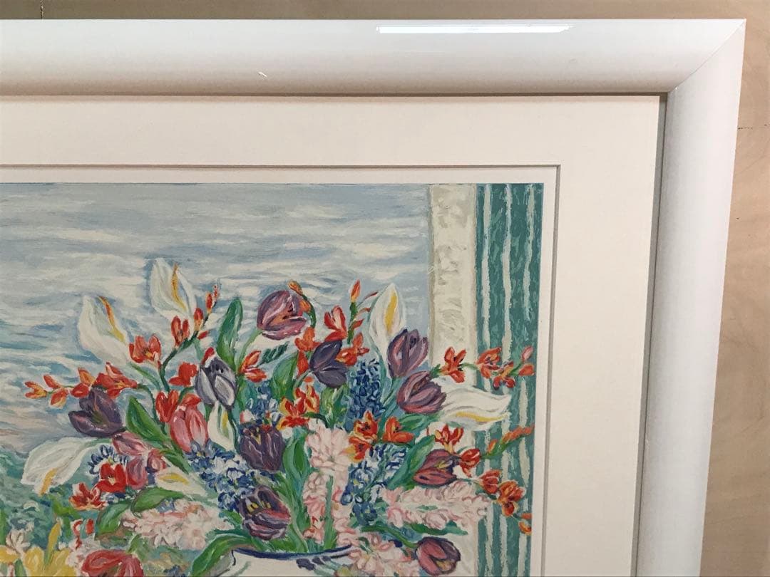 レスリーセイヤー「アップルフォーブレックファースト」シルクスクリーン直筆サイン有