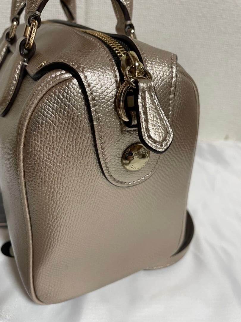a*o様 ❤️COACH❤️ ゴールド ハンドバッグショルダーバッグ 2way