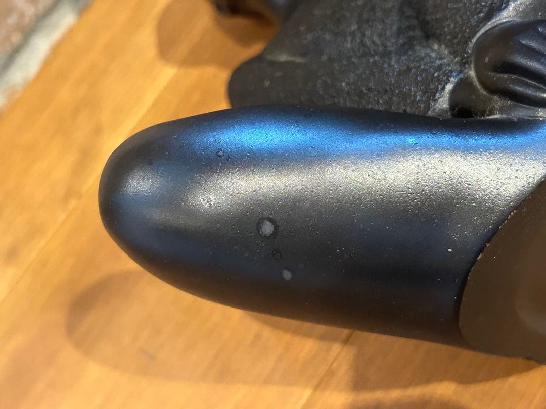 金工師 板保次作 銅製 「おすまし」 　ブロンズ像