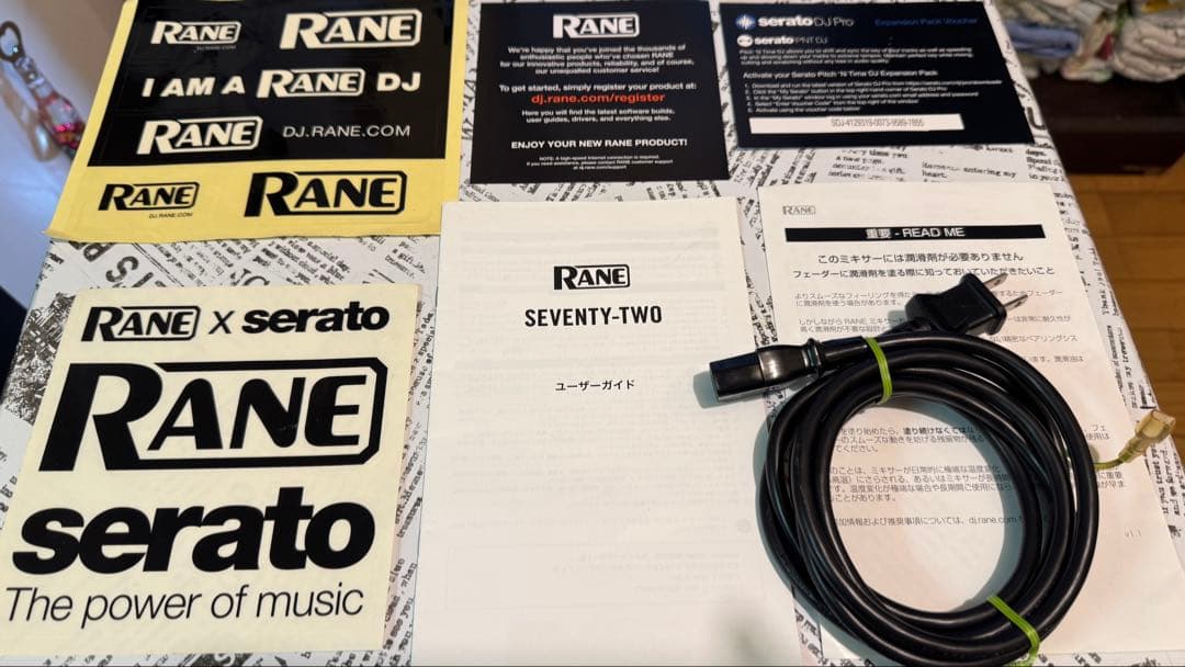 RANE SEVENTY-TWO DJミキサー