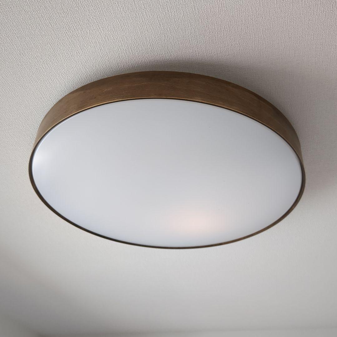 オーデリック　木調シーリングライト　Φ60cm