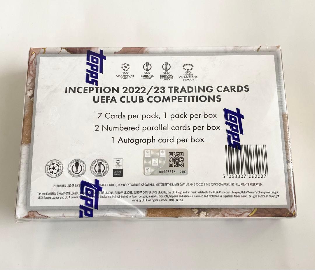 その他 TOPPS INCEPTION UEFA 2022 2023