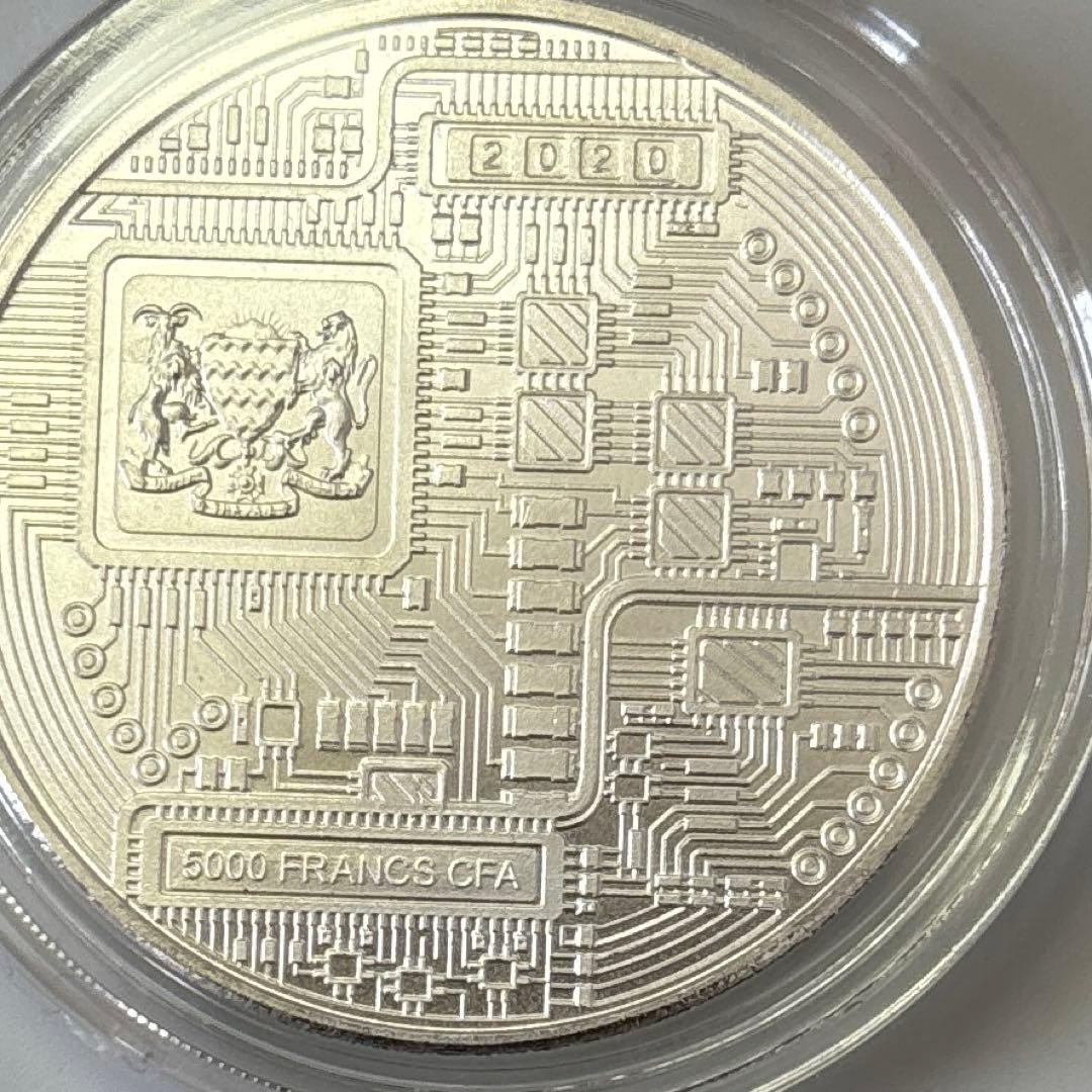 希少✴︎純銀】イーサリアム銀貨 チャド共和国 SILVER.999 （非流通品）