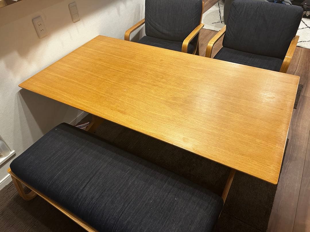 ⭐️引取限定(京都）⭐️無印　ダイニングテーブルセット