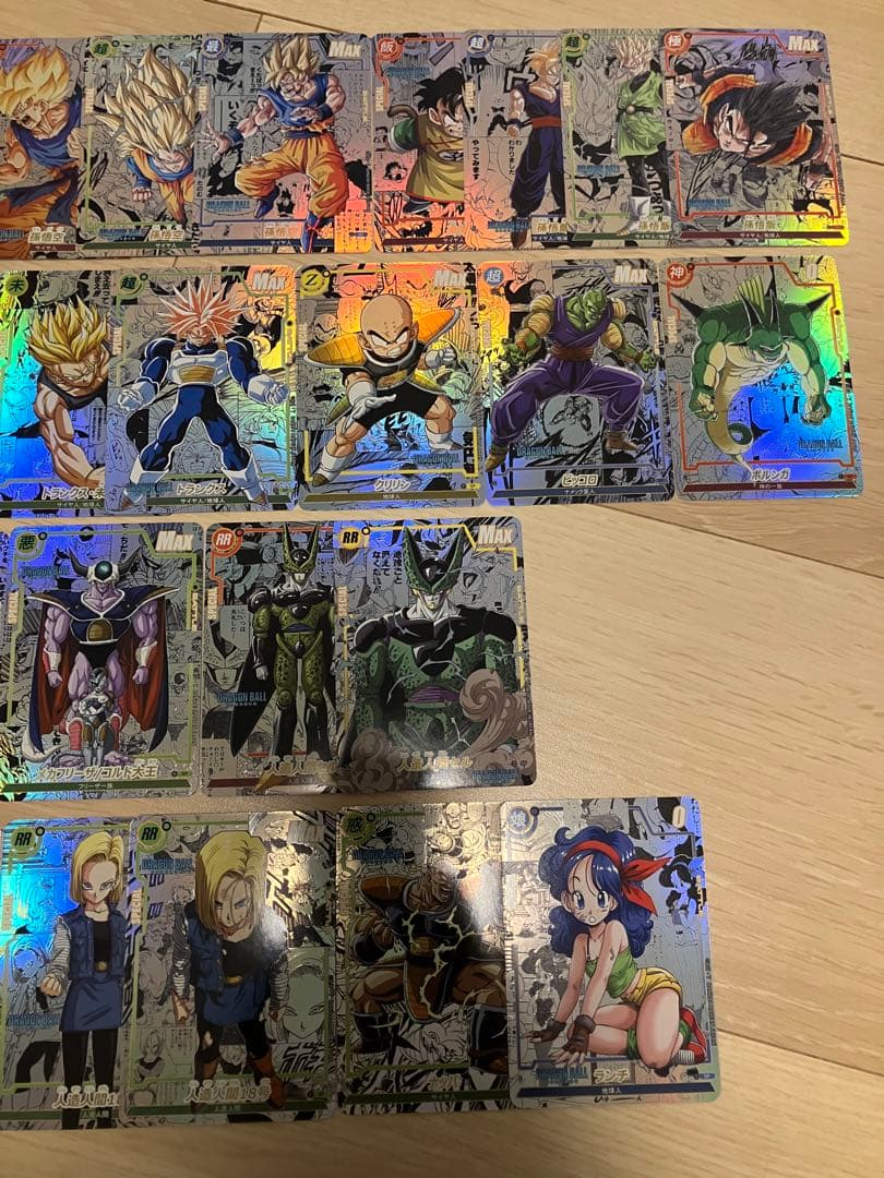 ドラゴンボールカード　コミパラ風　海外製キラカード34枚