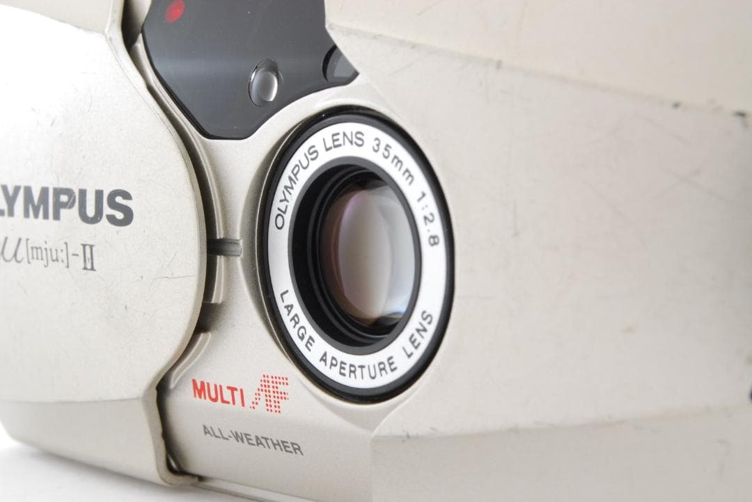 オリンパス OLYMPUS MJU μ ⅱ ミュー2 (ファインダー内綺麗）