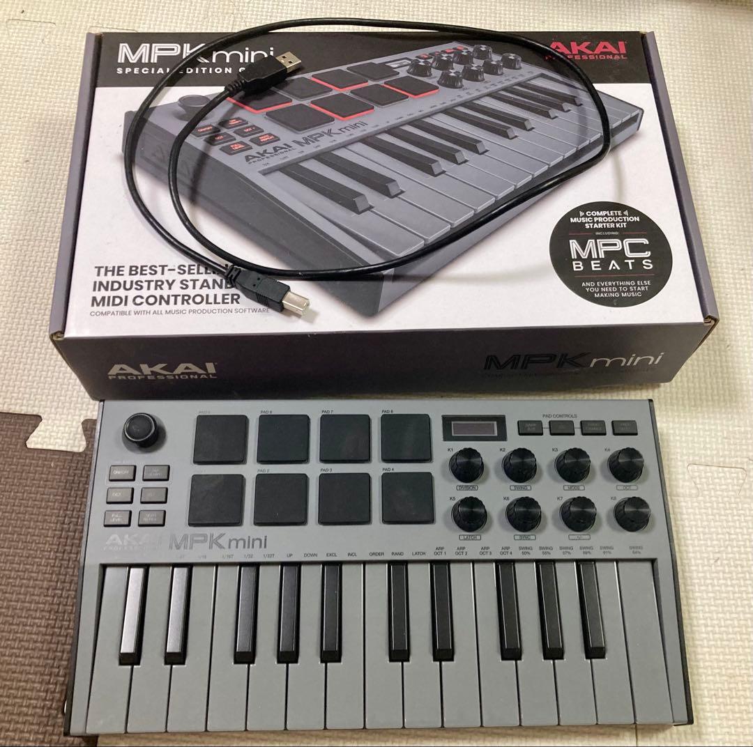 DTM・DAW AKAI MPK mini Special Edition Grey