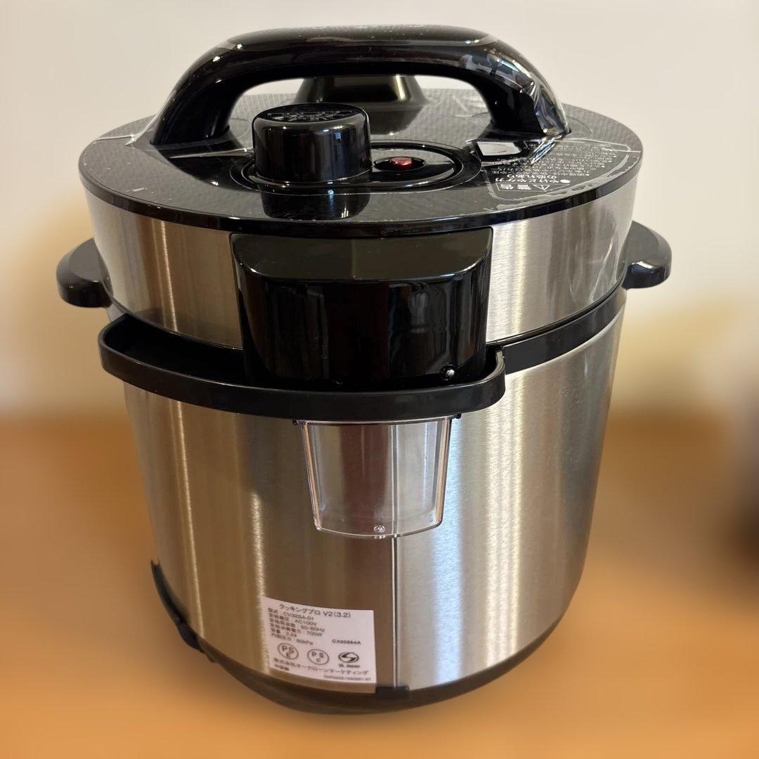 CookingPro 3.2L 電気圧力鍋 黒 2021年製 未使用品