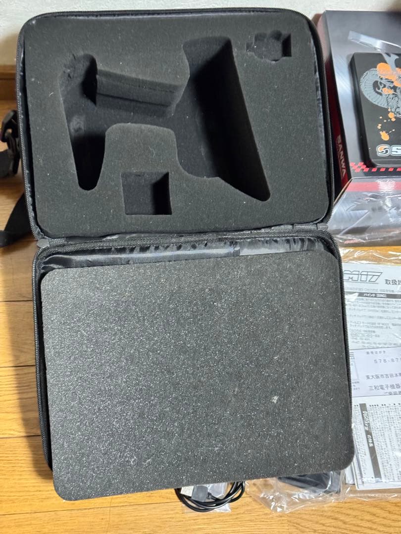 SANWA M17 ラジコン送信機 本体　受信機RX491