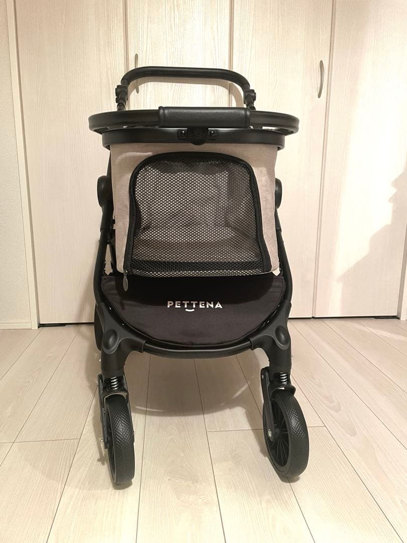 最終お値下げ　PETTENA ペットカートTERRA 新品未使用　ベージュ