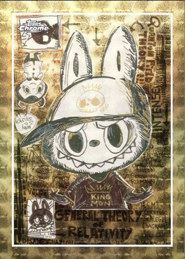 LABUBU TOPPS コラボ BOX 正規品 Chrome 3 BoX