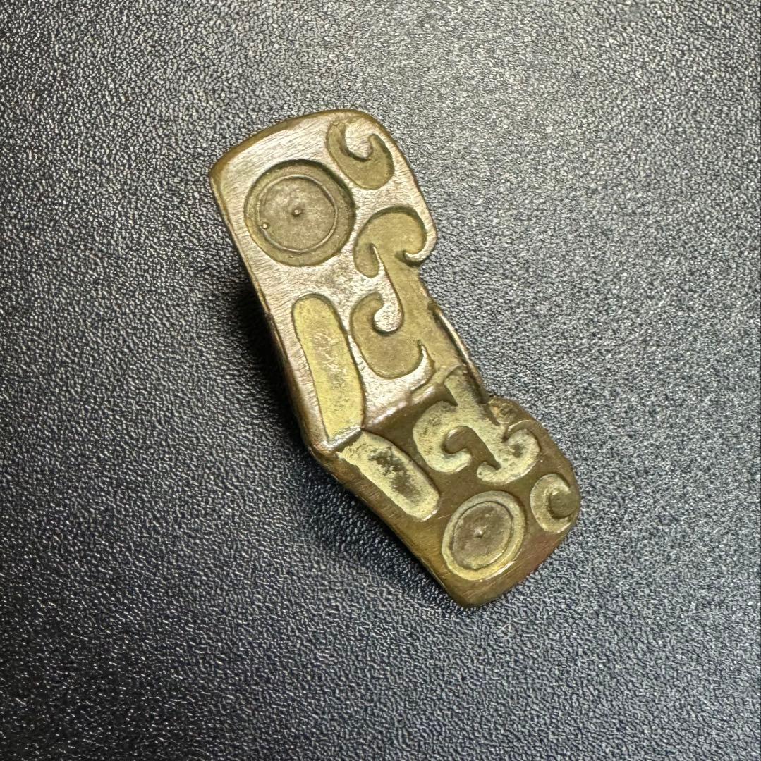 鍔　銅地　細工　鍔　刀剣美術　武道具骨董品 中国古美術 詳細不明