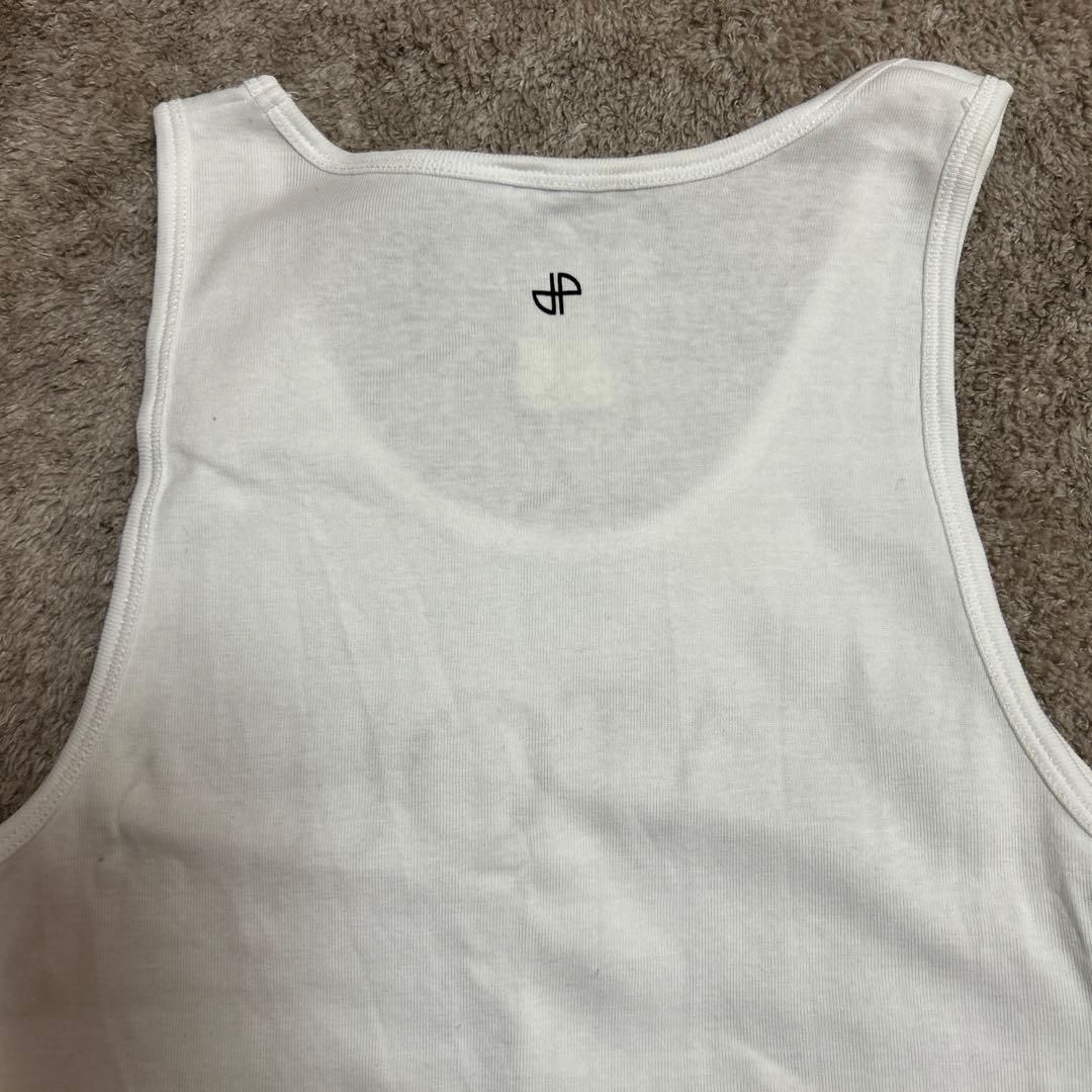 PATOU ホワイト タンクトップ S
