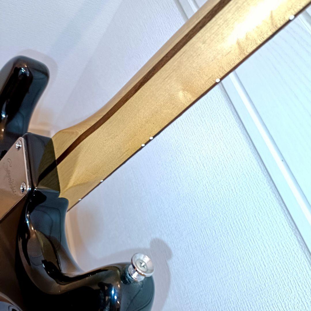 Squier エレキギター ストラトキャスター ブラック メンテ済