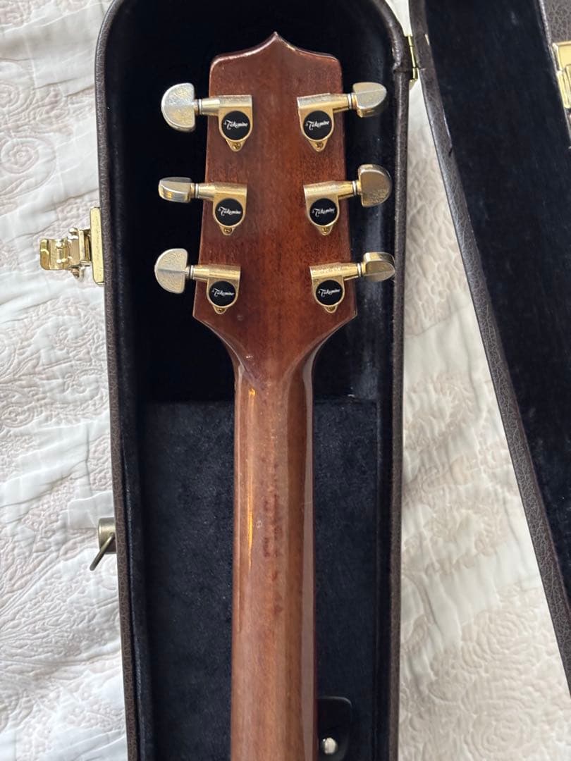 TAKAMINE DSP015TBS エレアコ ボディにでかい傷 長渕剛モデル？