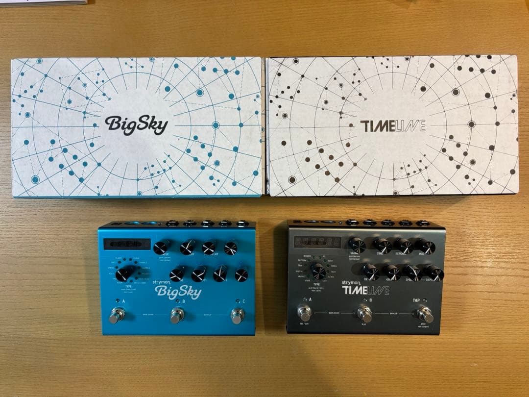 ギター strymon BigSky TIMELINE
