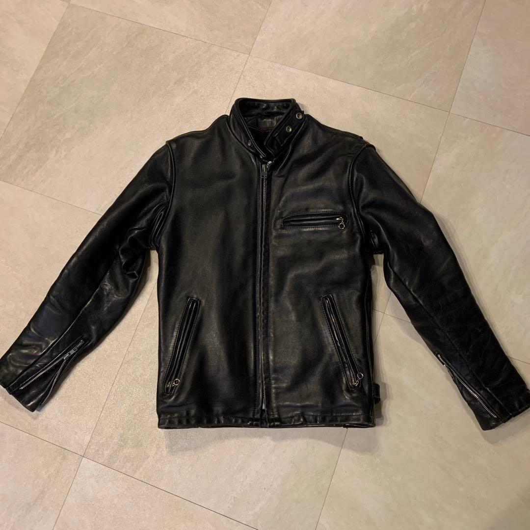 美品 schott 641 ライナー付 シングルレザージャケット