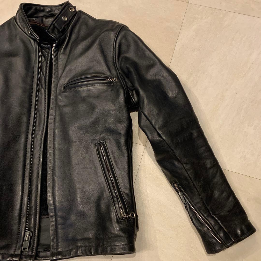 美品 schott 641 ライナー付 シングルレザージャケット