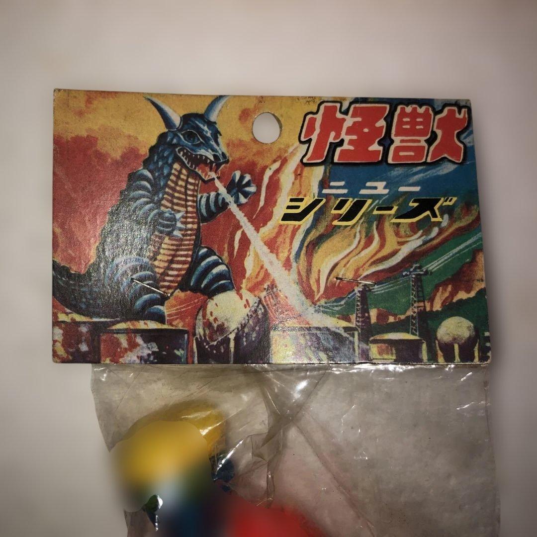 放送当時物　無版権　パチモノ ソフビ　ロボット刑事K