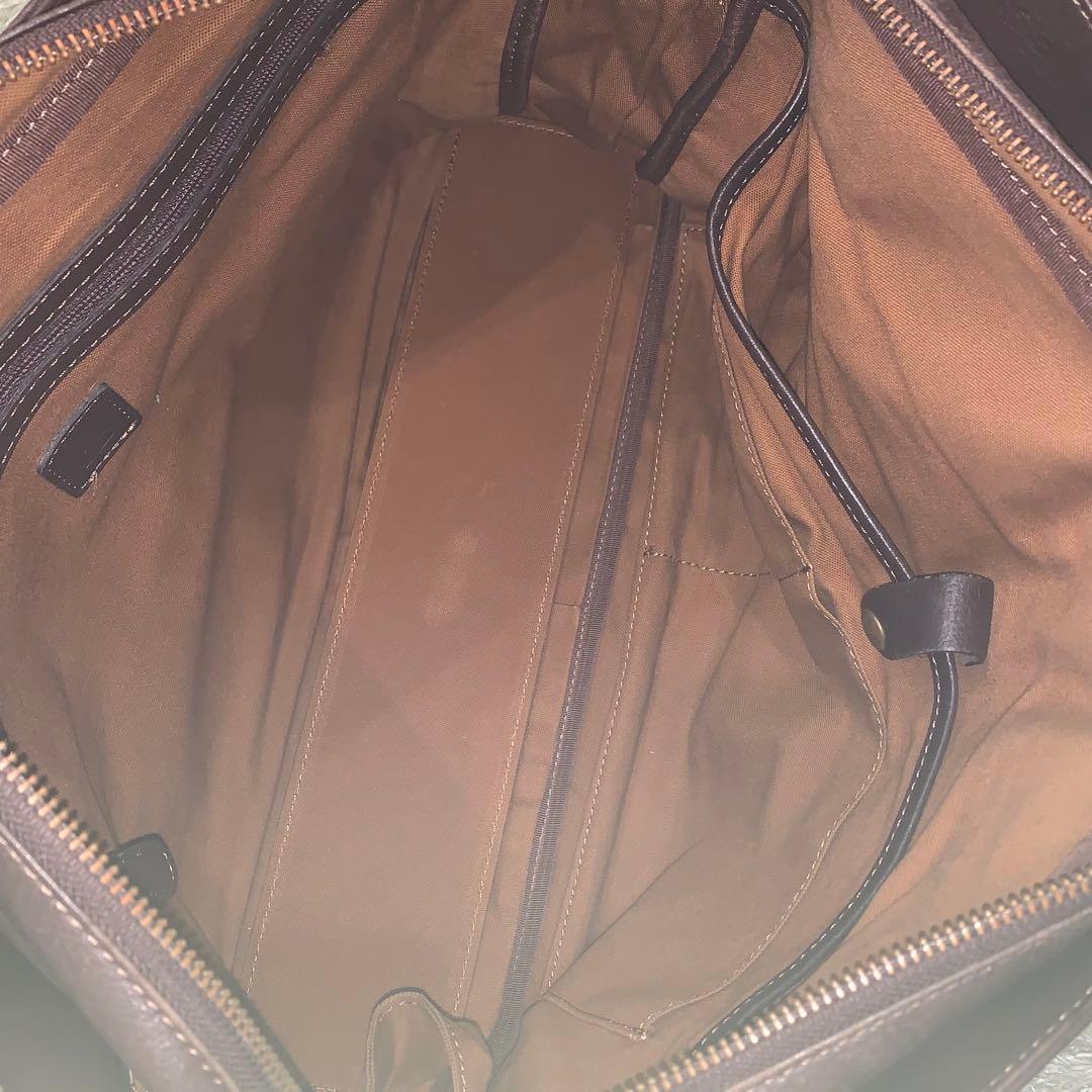 美品✨土屋鞄 プロータ 2way ブリーフケース レザー ブラウン A4 大容量