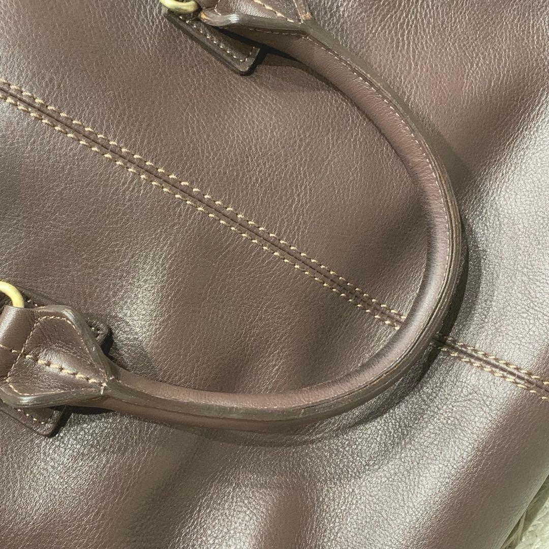 美品✨土屋鞄 プロータ 2way ブリーフケース レザー ブラウン A4 大容量