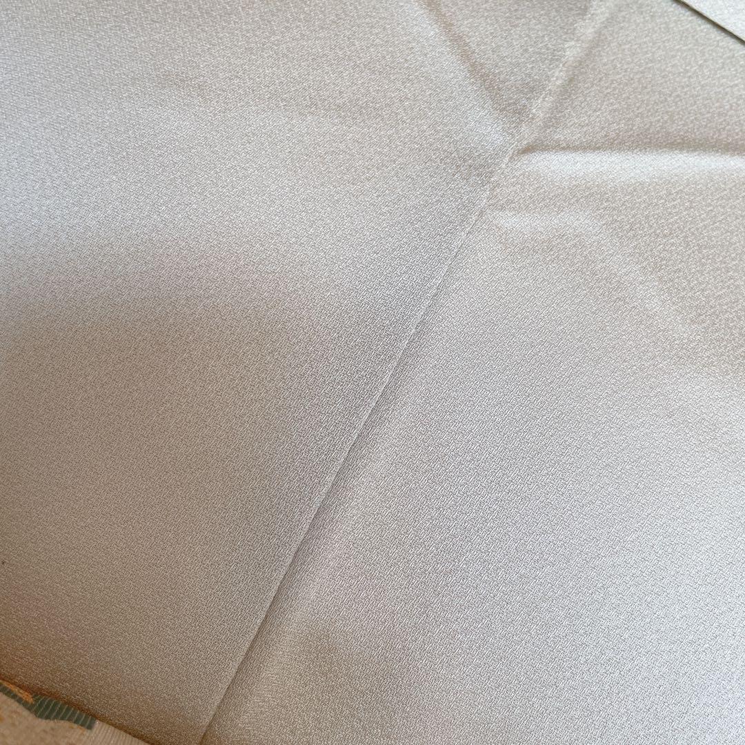 訪問着　フルセット　友禅　菊と梅　儚さ　入学式　卒業式　着物　H6