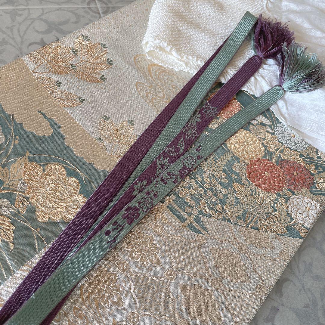 訪問着　フルセット　友禅　菊と梅　儚さ　入学式　卒業式　着物　H6