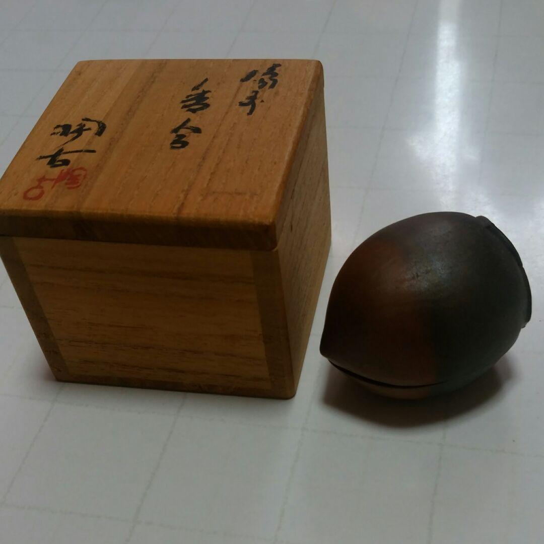 備前焼　小西陶古作香合