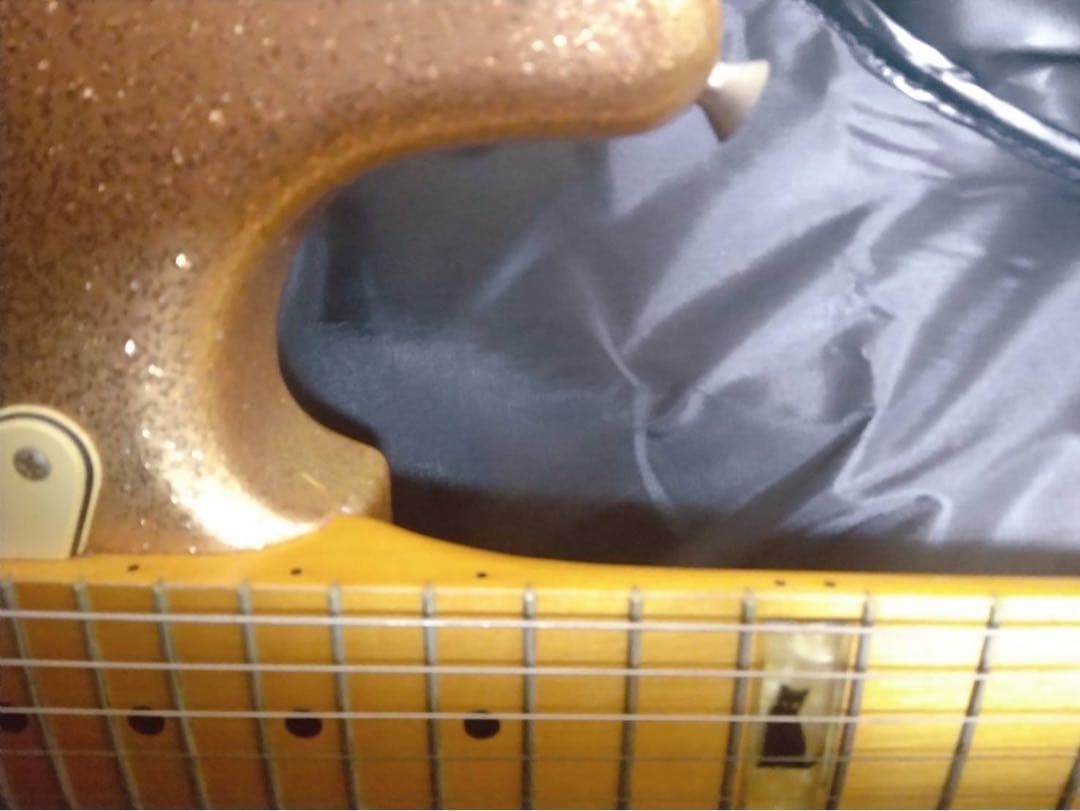 fernandes ラルク　kenモデル　ピンク　ラメ　ギター　フェルナンデス