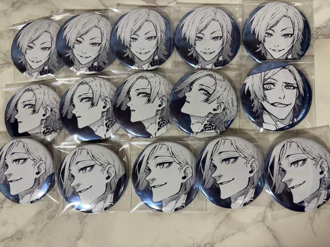 ブルーロック ブルロ 推しキャラ缶バッジ カイザー ×15