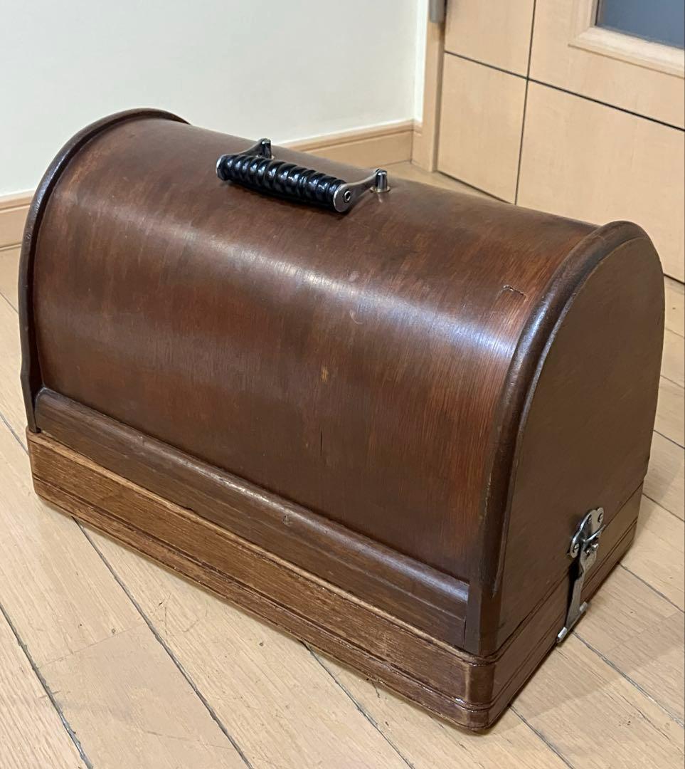 LEADチェーンステッチ・ミシン★整備・調整機★実働単環ミシン★昭和アンティーク