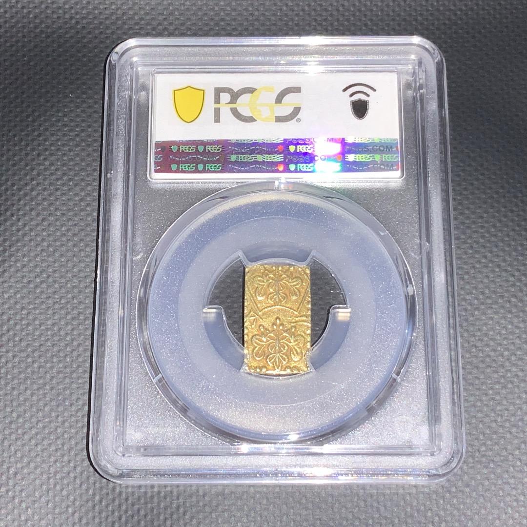★お値引き中です★ 　明治二分金　PCGS AU55（スラブ入り）