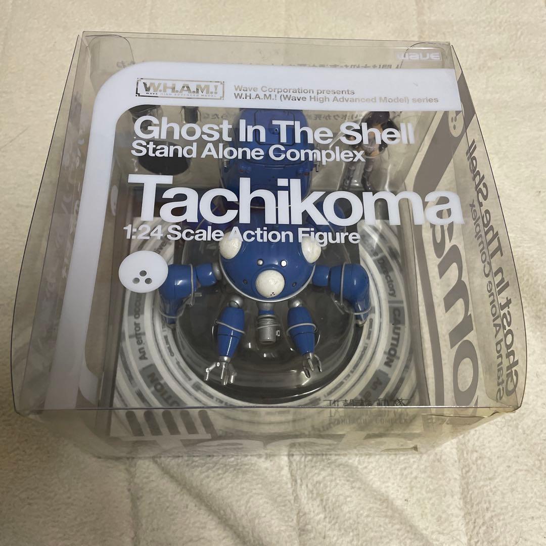 攻殻機動隊 タチコマ 青 1:24スケールフィギュア 草薙素子付き