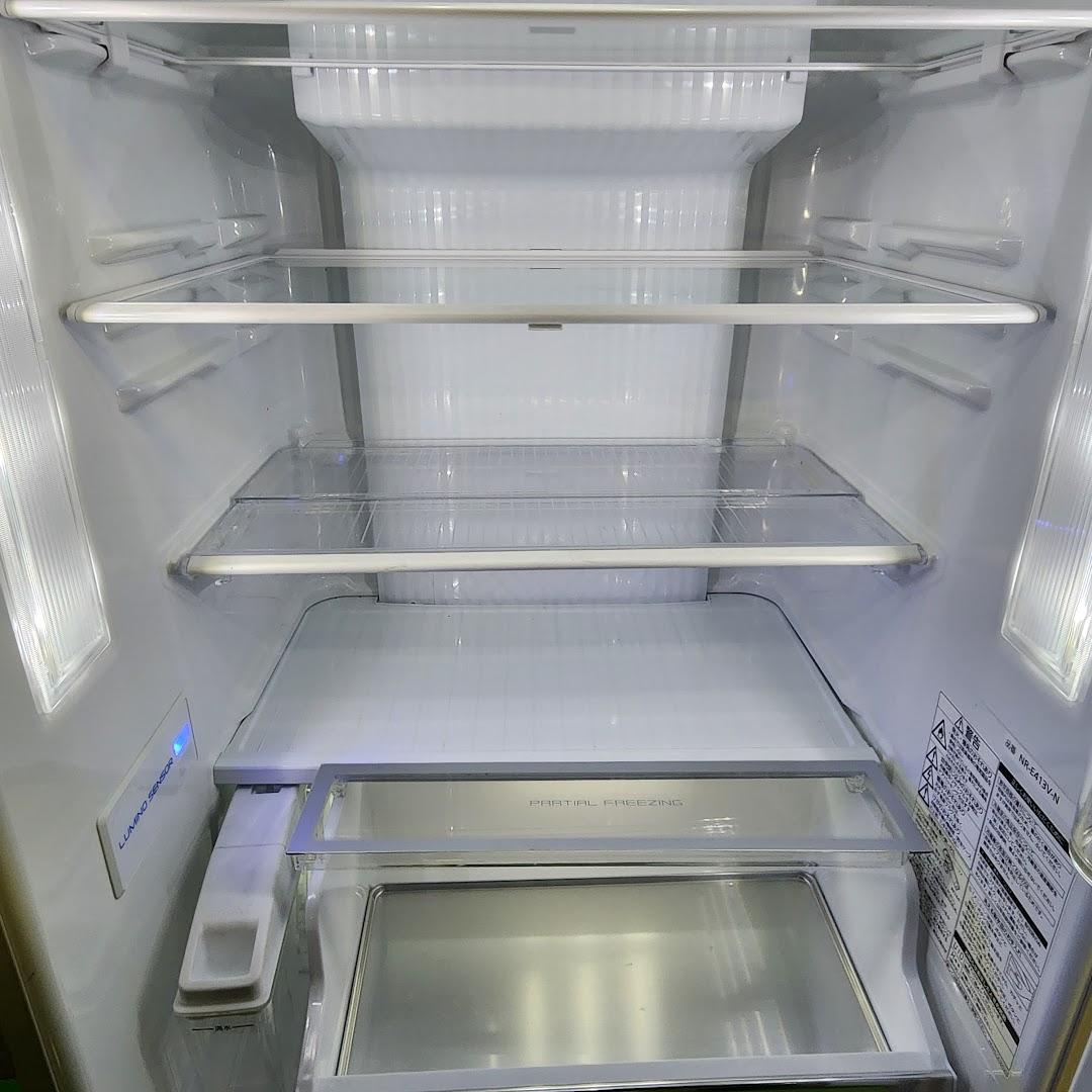 2018年製　パナソニック　5ドア　冷蔵庫　406L NR-E413V-N