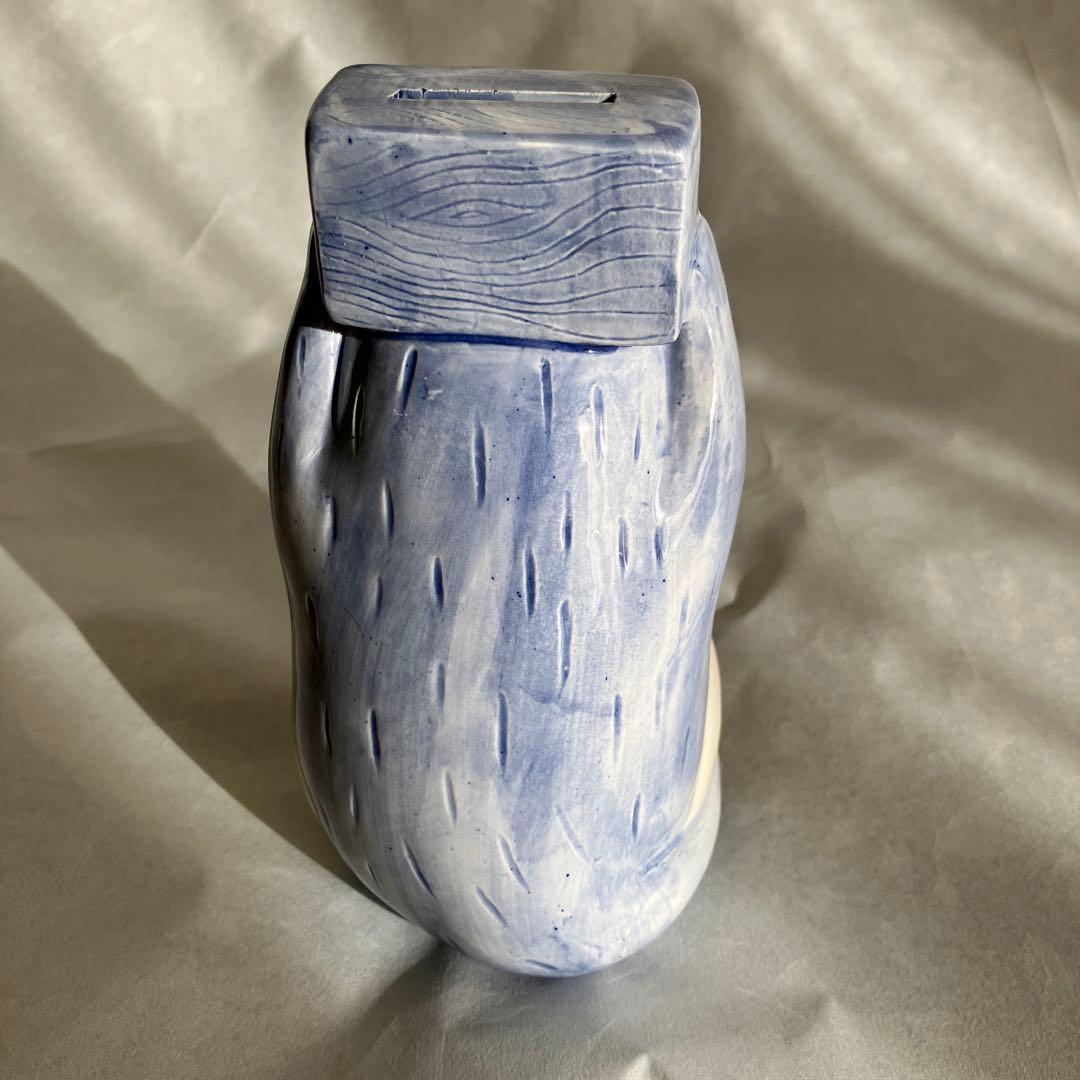 かわうそ君 陶器 貯金箱 伝染るんです