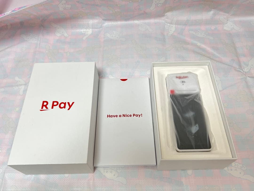 新品 未使用楽天ペイ ターミナル 本体 白 クレジット タッチ 決済端末