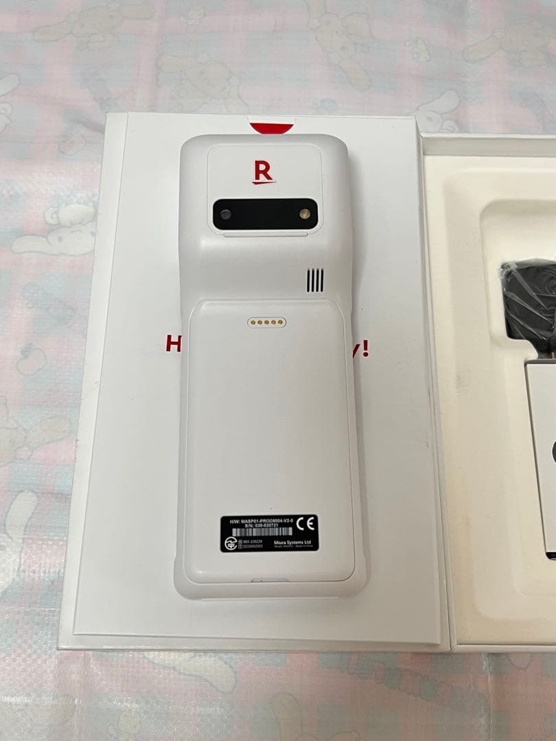 新品 未使用楽天ペイ ターミナル 本体 白 クレジット タッチ 決済端末