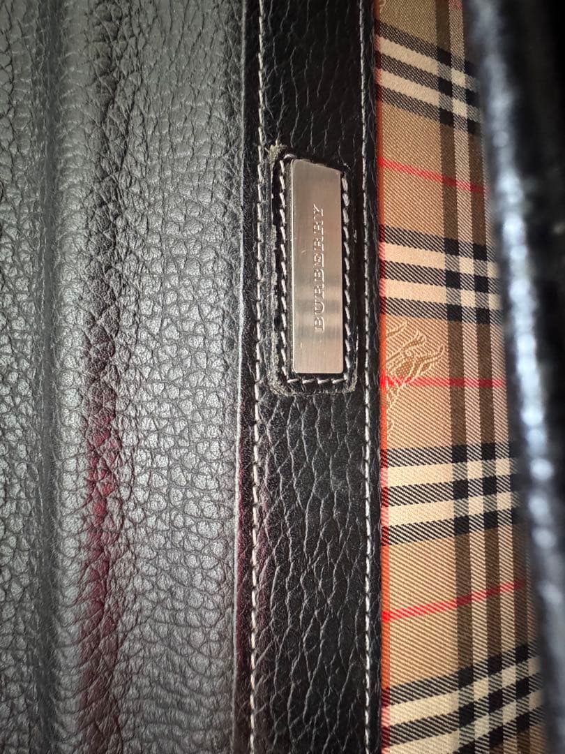希少】BURBERRY バーバリー ビジネスバッグ ブリーフケース 黒