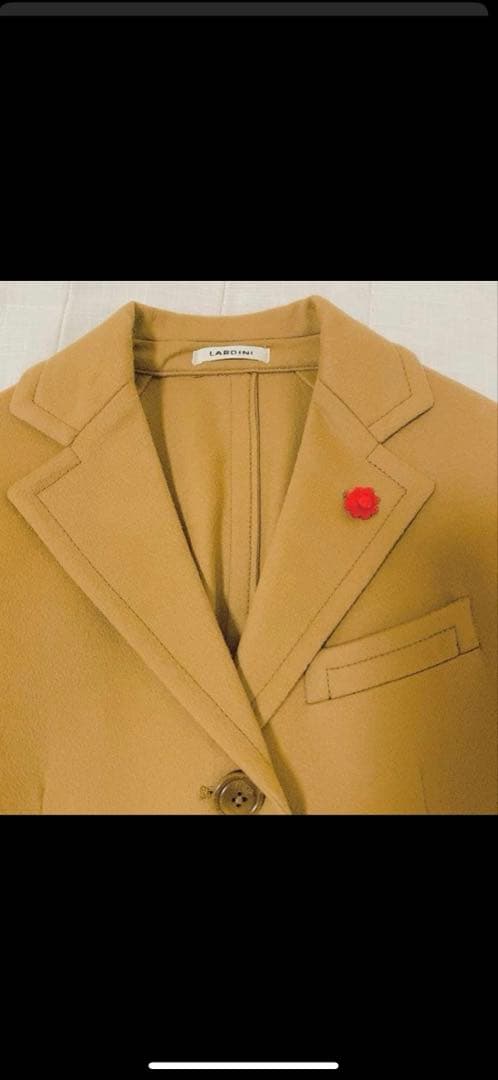 LARDINI ラルディーニ チェスターコート ロングコート　36